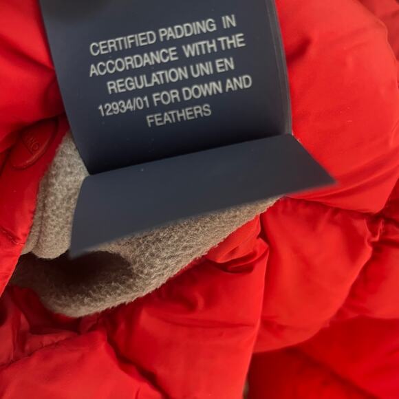 HERNO red down‎ short puffer - Picture 10 of 14